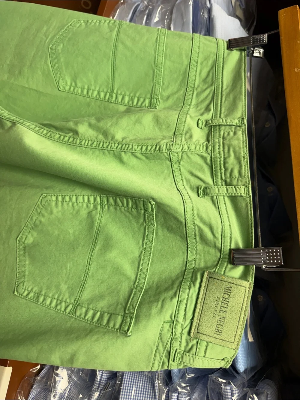Slim Fit Men's Green Skinny Jeans